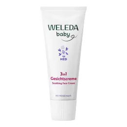 Weleda baby 3in1 ansiktskremhvit mallow, 50 ml