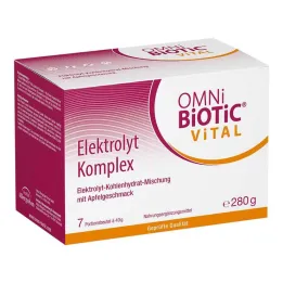 Omni Biotic Vital Electrolyte Komplett eplepulverpose, 7x40 g